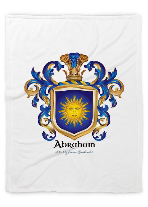 Family crest blanket new arrivals